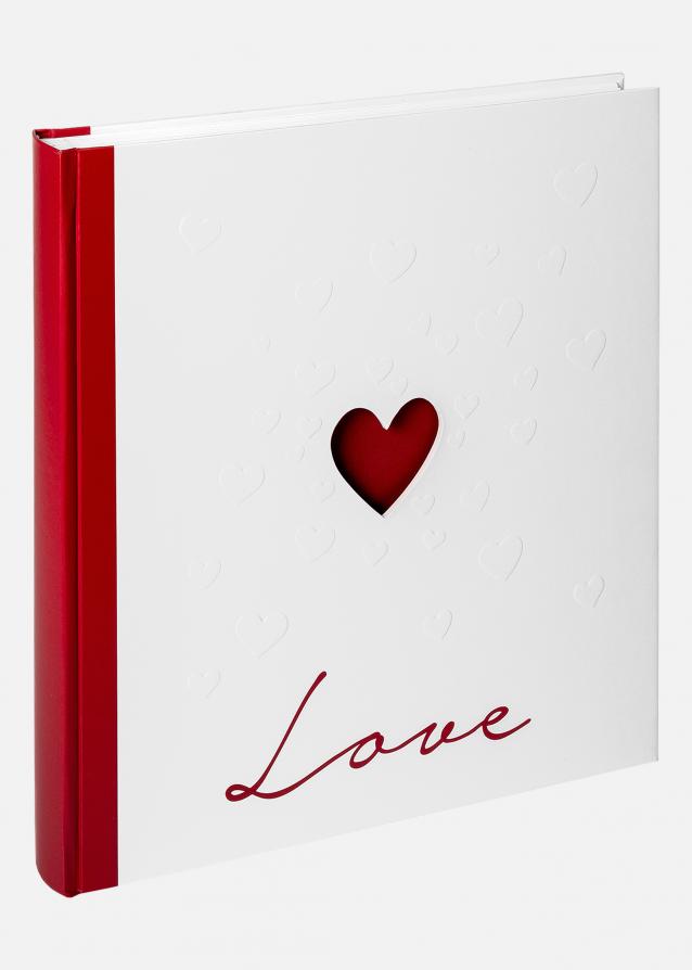 Love Bryllupsalbum Hvid - 25,7x29,2 cm (50 Hvide sider / 25 ark)