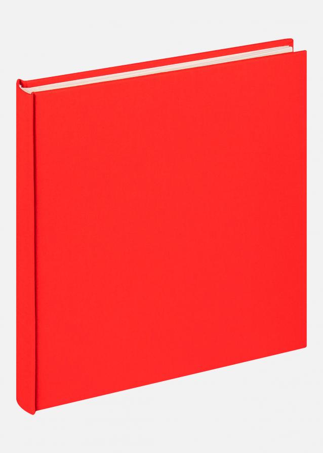 Cloth Album Rød - 22,5x24 cm (40 Hvide sider / 20 ark)