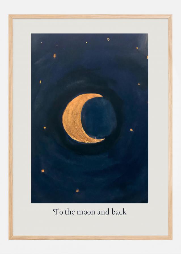 To the Moon and Back Plakat