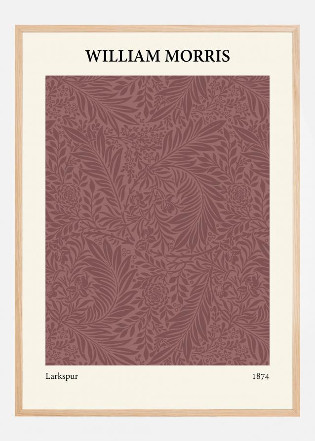 William Morris - Larkspur 7 Plakat