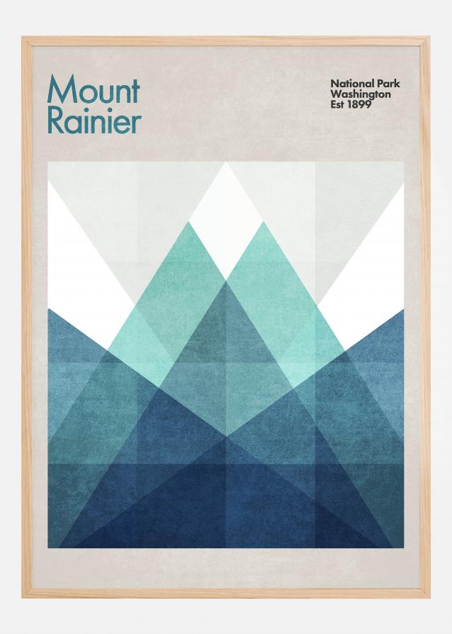 Mount Rainier Plakat