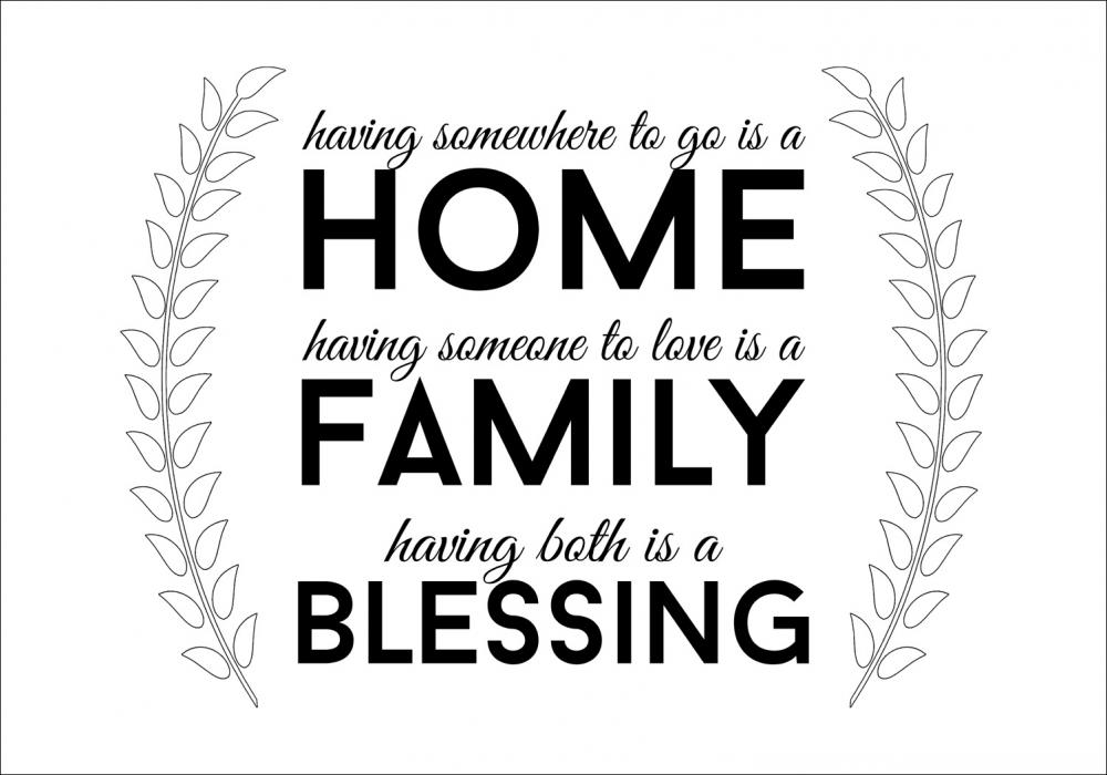 Family Blessing - Sort