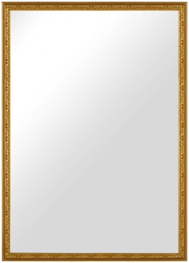 Spejl Nostalgia Guld 55x75 cm