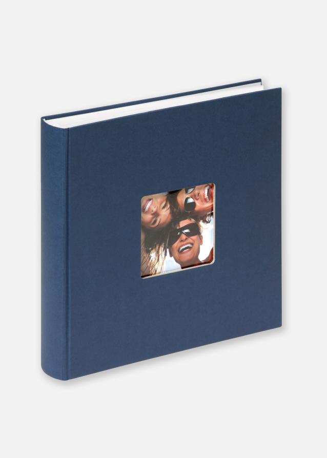 Fun Album Blå - 30x30 cm (100 Hvide sider / 50 blade)