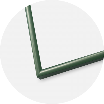Ramme New Lifestyle Moss Green 70x100 cm - Passepartout Sort 59,4x84 cm (A1)