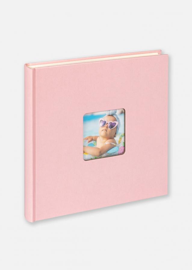 Fun Babyalbum Rosa - 26x25 cm (40 Hvide sider/20 blade)