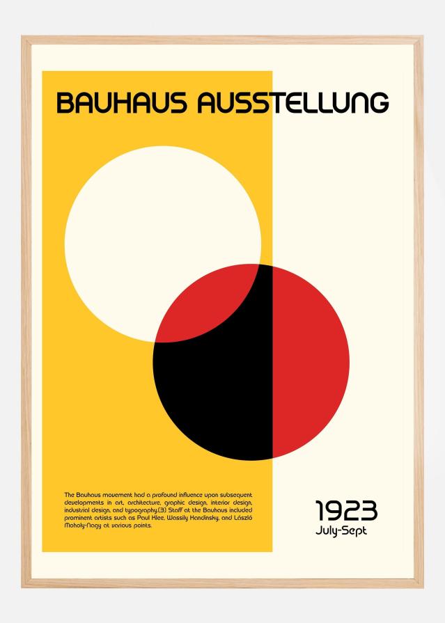 Bauhaus Ausstellung Plakat