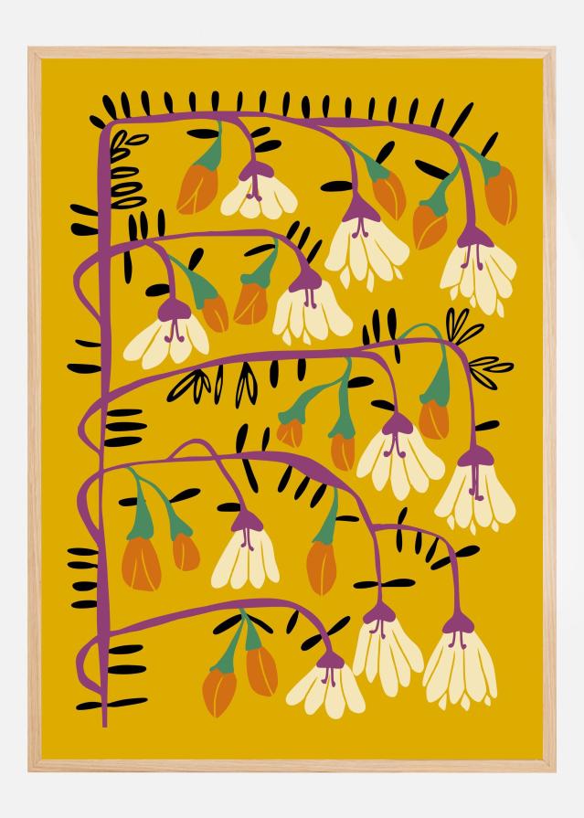 Matisse expression serenity yellow Plakat