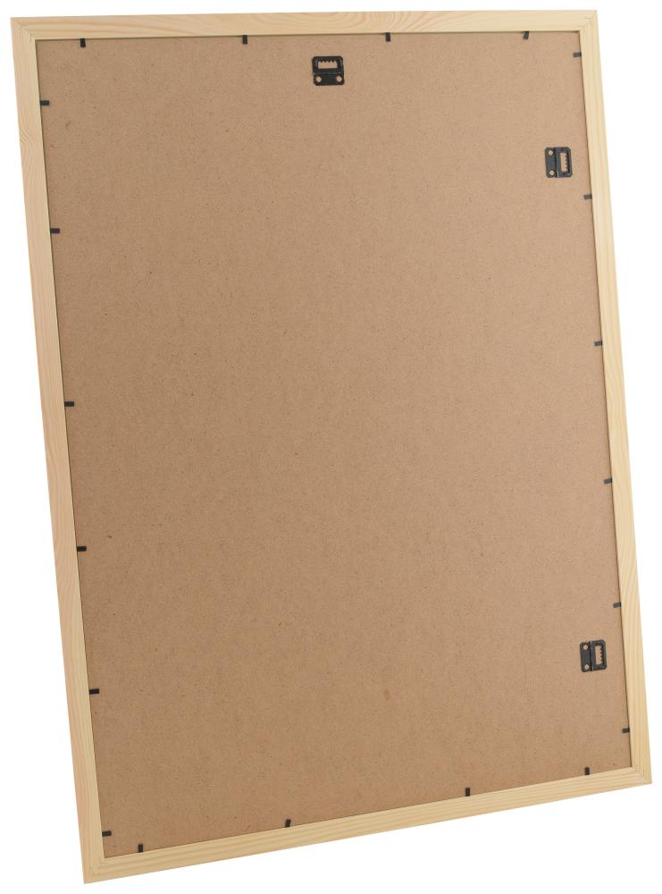 Ramme Trendline Natur 50x70 cm - Passepartout Hvid 40x61 cm