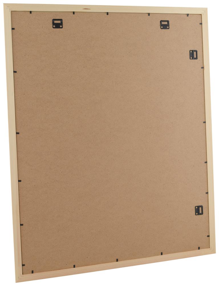 Ramme Trendline Natur 56x71 cm - Passepartout Hvid 48x60 cm