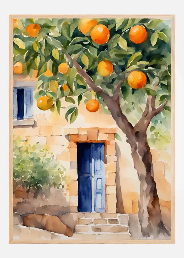 Orangetree Plakat