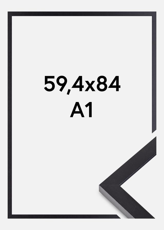 Ramme Selection Akrylglas Sort 59,4x84 cm (A1)