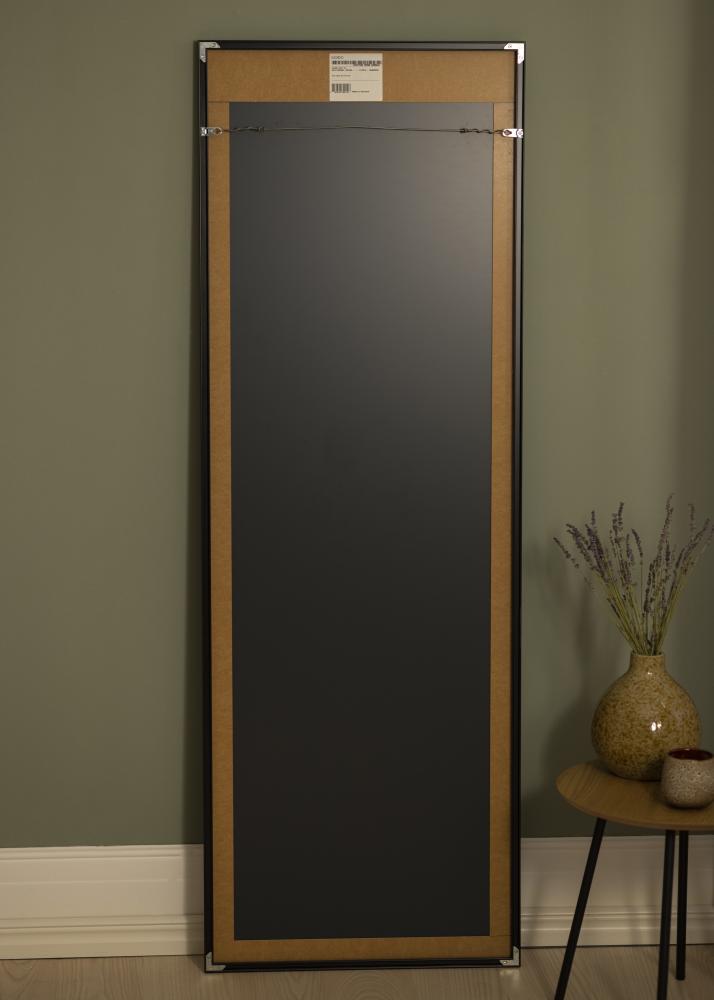 Spejl Minimal Black 55x160 cm