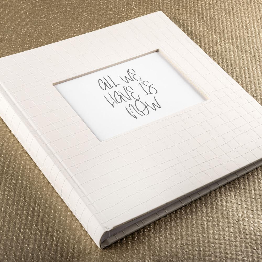 Allround Album Hvid - 22,5x24 cm (40 Hvide sider / 20 ark)