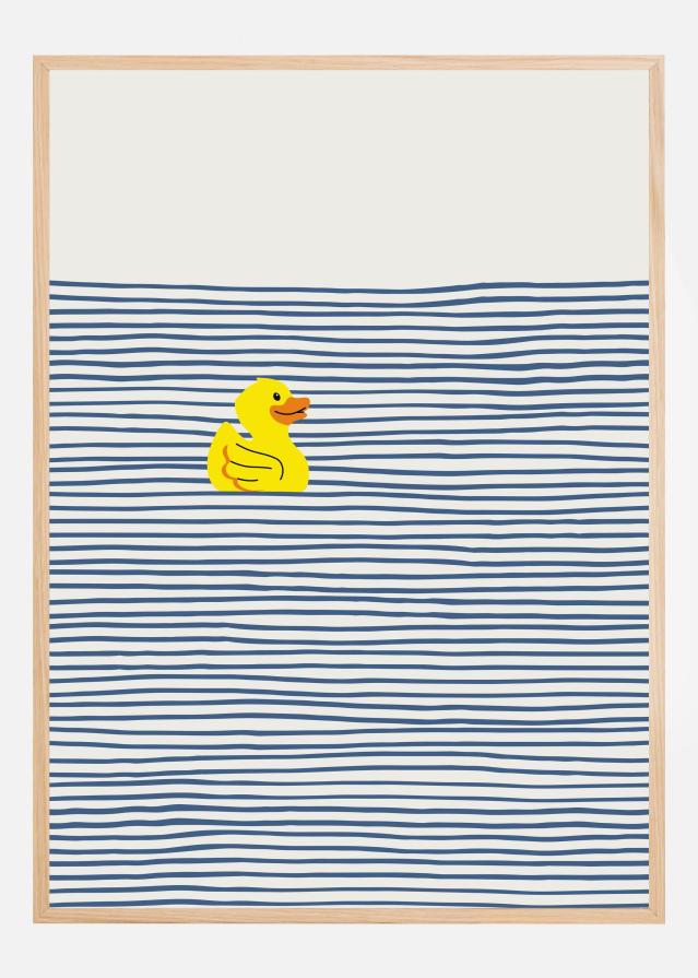 Yellow Rubber Duck Plakat