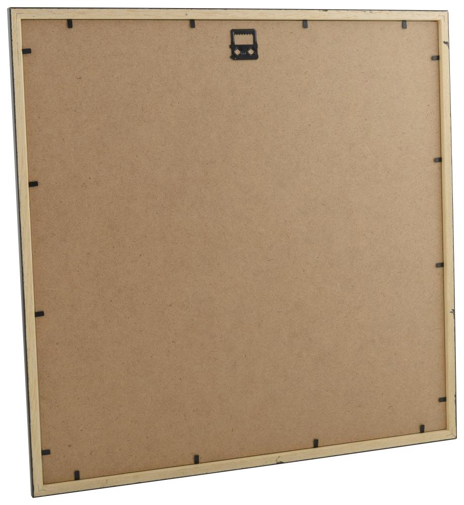 Ramme Slim Mat antirefleksglas Sort 30x30 cm