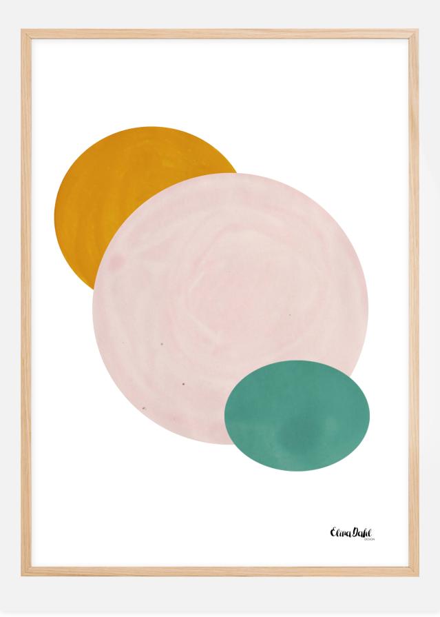 Abstract Circle Plakat