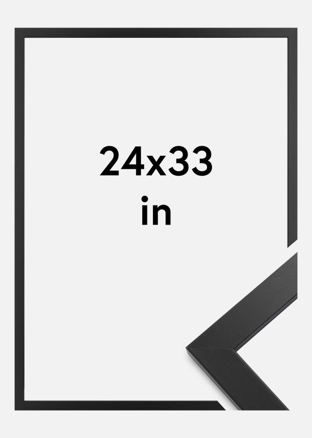 Ramme Black Wood Akrylglas 24x33 inches (60,96x83,82 cm)