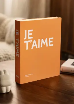 KAILA JE T'AIME - Coffee Table Photo Album (60 Sorte Sider / 30 Blade)