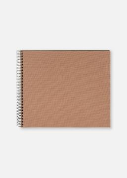 Bella Vista Spiralalbum Hazel - 35x30 cm (40 Sorte sider / 20 blade)