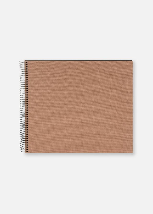 Bella Vista Spiralalbum Hazel - 35x30 cm (40 Sorte sider / 20 blade)