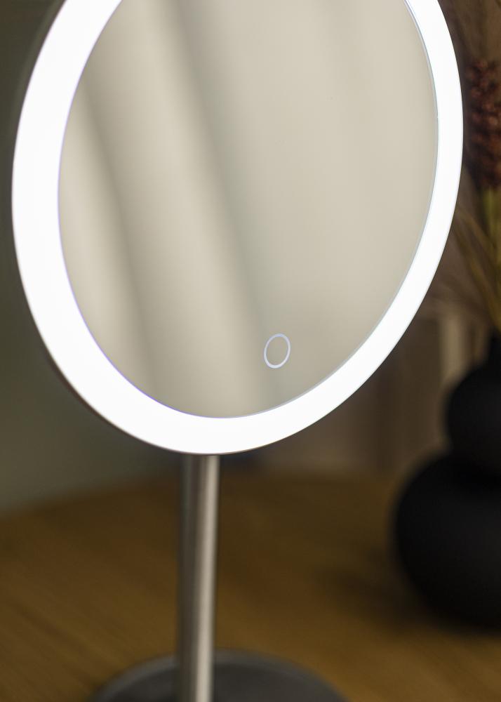 KAILA Makeupspejl Pillar LED Magnifying 20 cm Ø