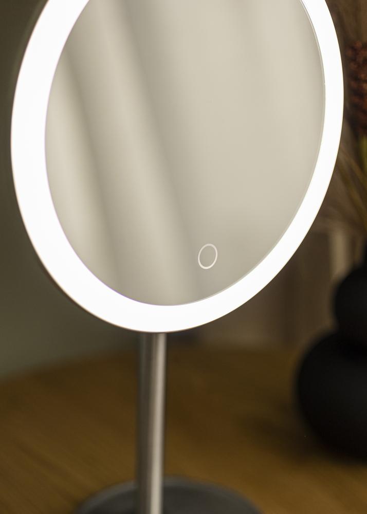 KAILA Makeupspejl Pillar LED Magnifying 20 cm Ø