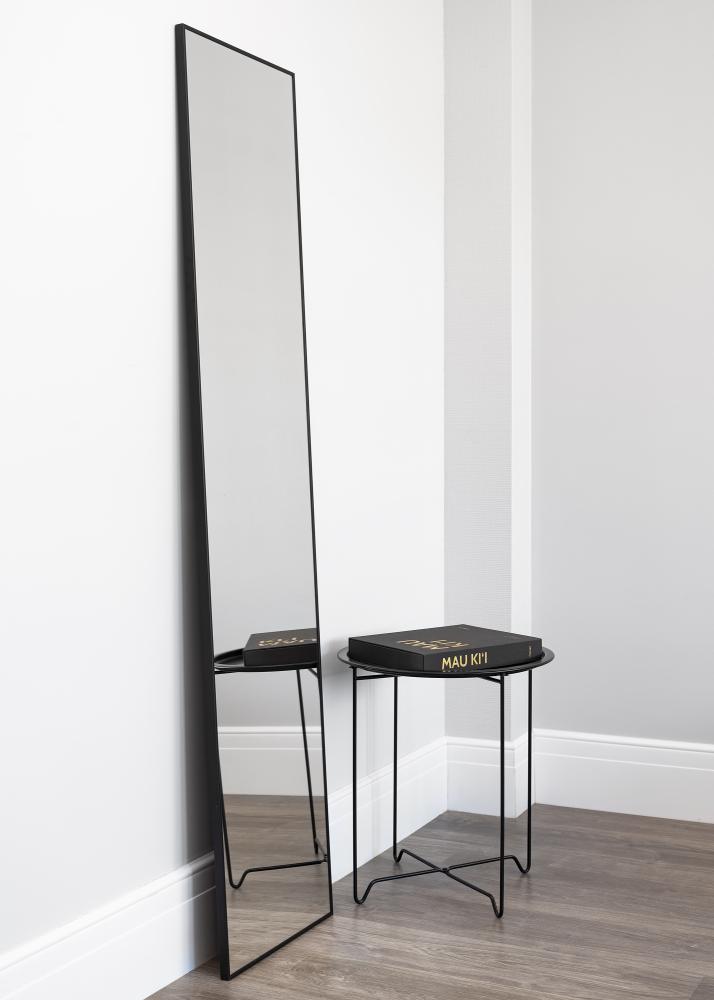 Spejl Narrow Sort 41x171 cm