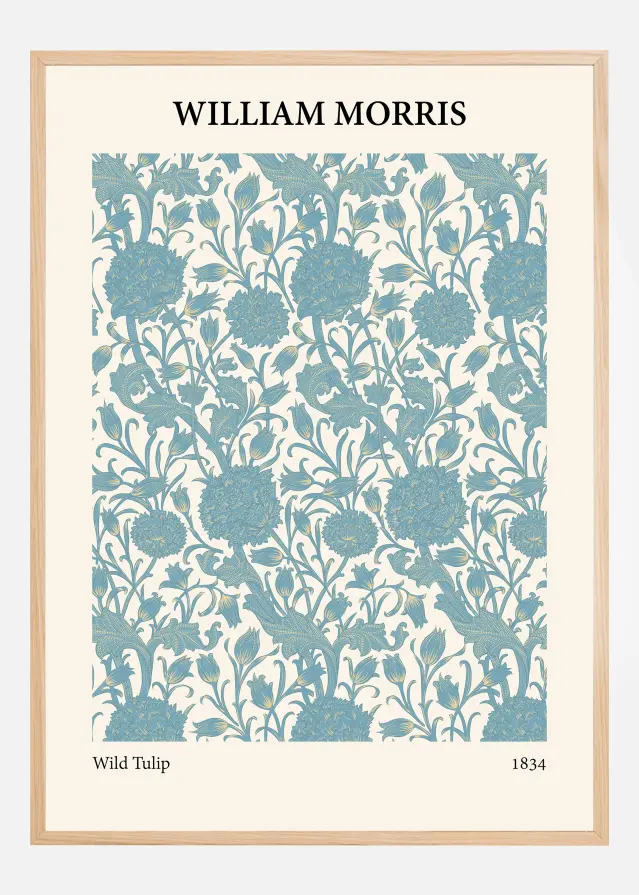 William Morris - Wild Tulip 3 Plakat