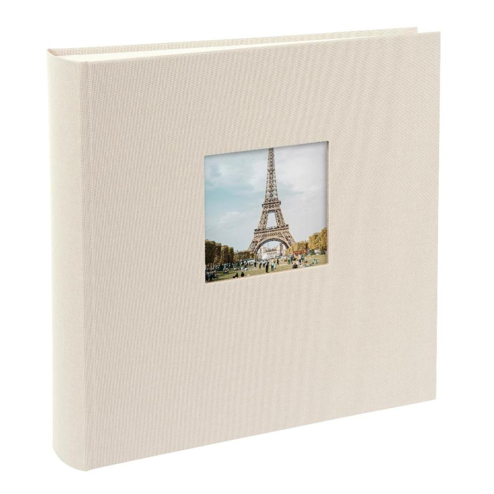 Bella Vista Fotoalbum Sand - 30x31 cm (100 Hvide sider / 50 blade)