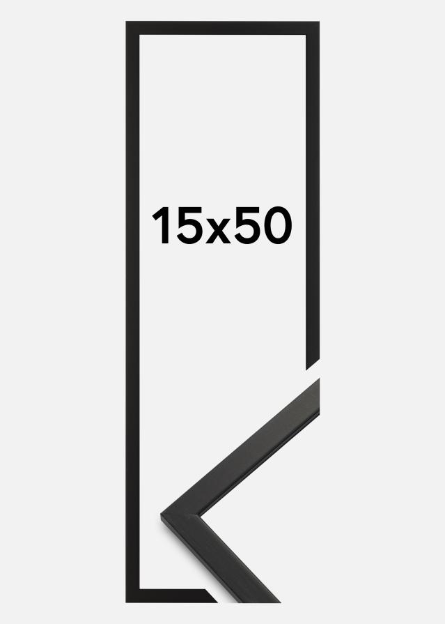 Ramme Edsbyn Akrylglas Sort 15x50 cm