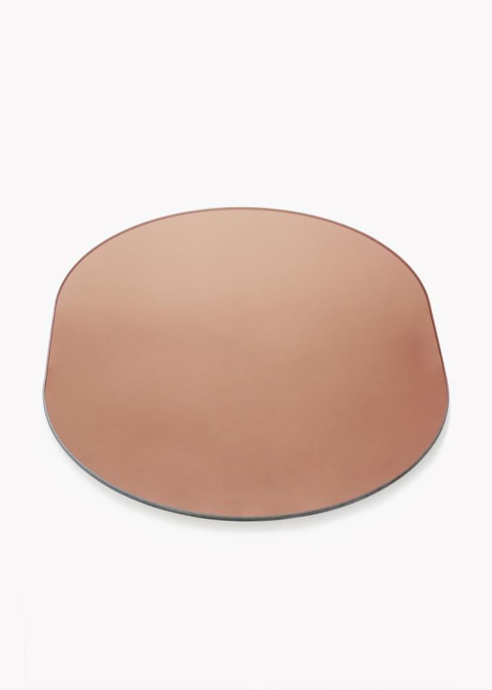 KAILA Spejl Oval Rose Gold 30x40 cm