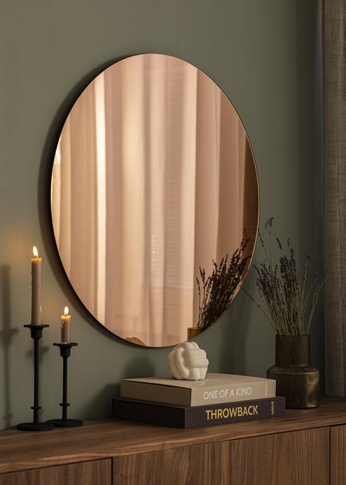 Spejl Premium Rose Gold 80 cm Ø