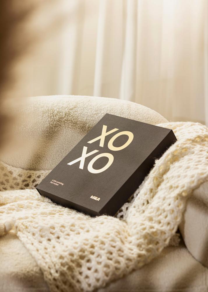 KAILA XOXO Black - Coffee Table Photo Album (60 Sorte Sider / 30 Blade)