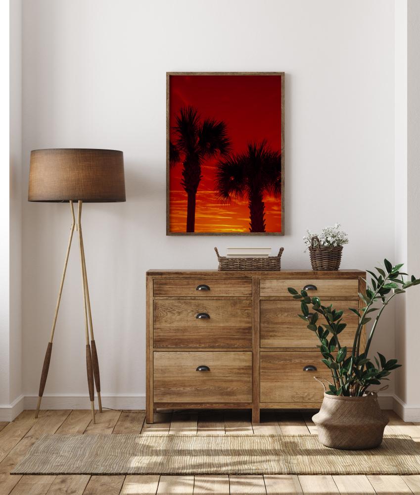 Red Palms Plakat