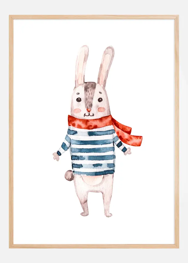 Happy bunny Plakat