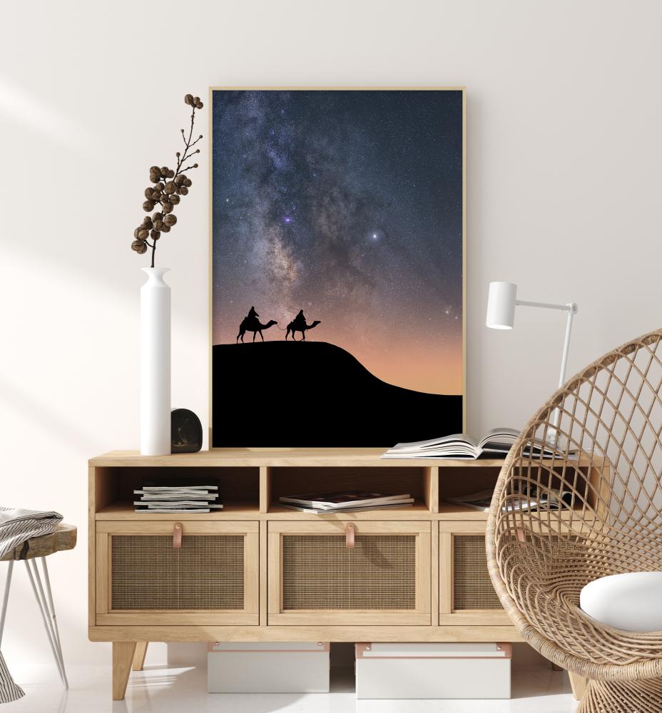 Camels Under The Stars Plakat