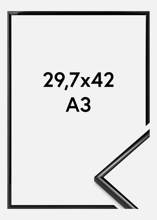 Ramme Scandi Akrylglas Sort 29,7x42 cm (A3)