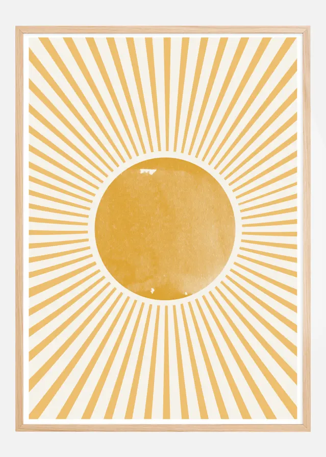 Boho Sun Plakat