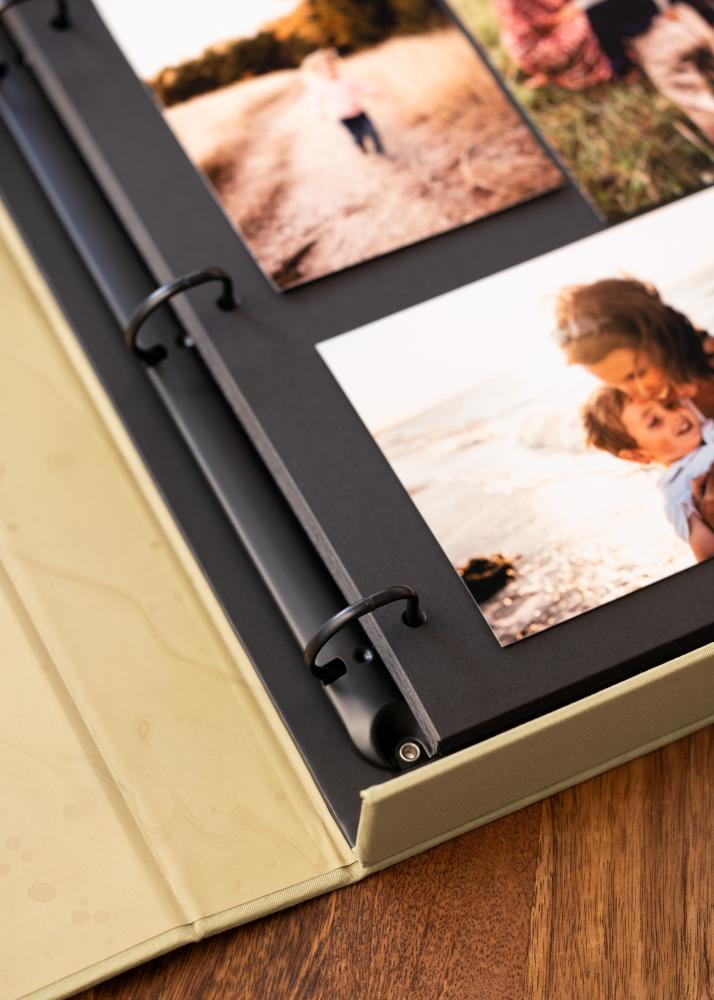 KAILA MEMORIES Vanilla - Coffee Table Photo Album (60 Sorte Sidor)