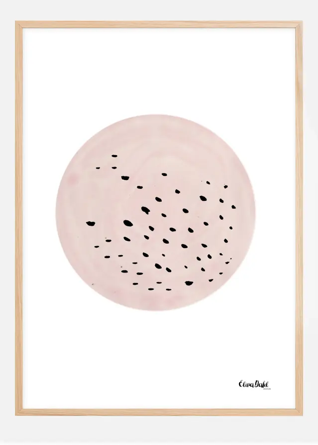 Dots circle Plakat