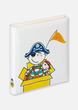 Børnealbum Piratbørnehave - 28x30,5 cm (50 Hvide sider / 25 blade)