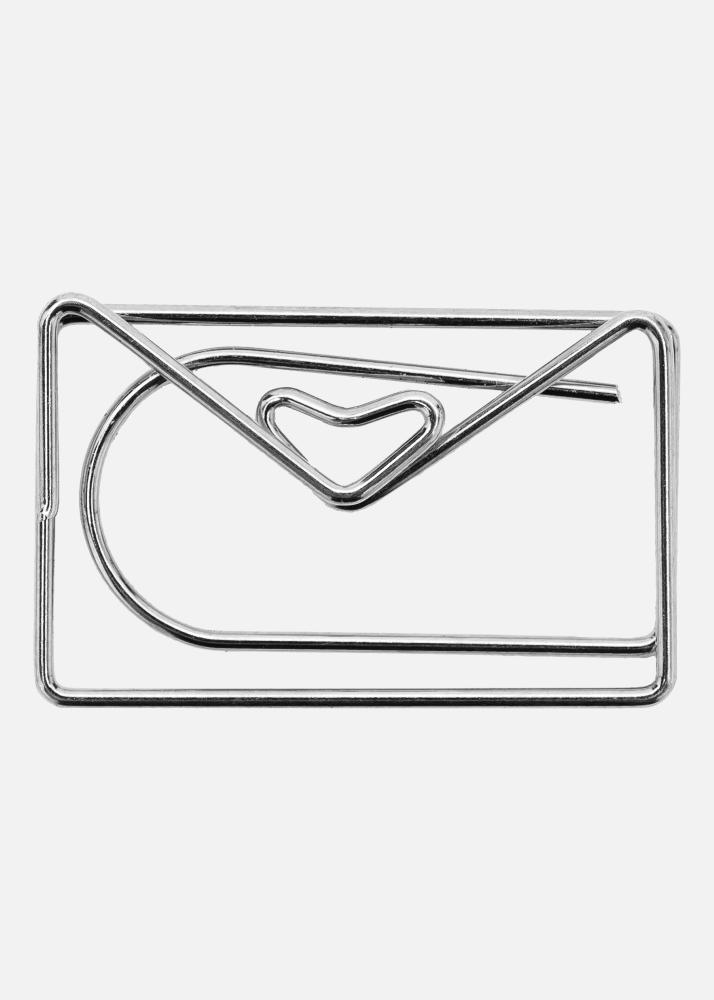 PAC Metal Paperclip Envelope Sølv