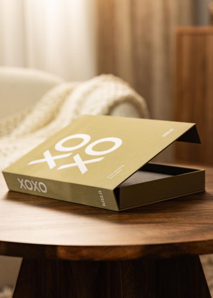 KAILA XOXO Vanilla - Coffee Table Photo Album (60 Sorte Sider / 30 Blade)