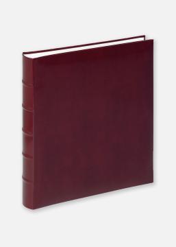 Walther Fotoalbum Classic rød - 29x32 cm (60 Hvide sider / 30 blade)