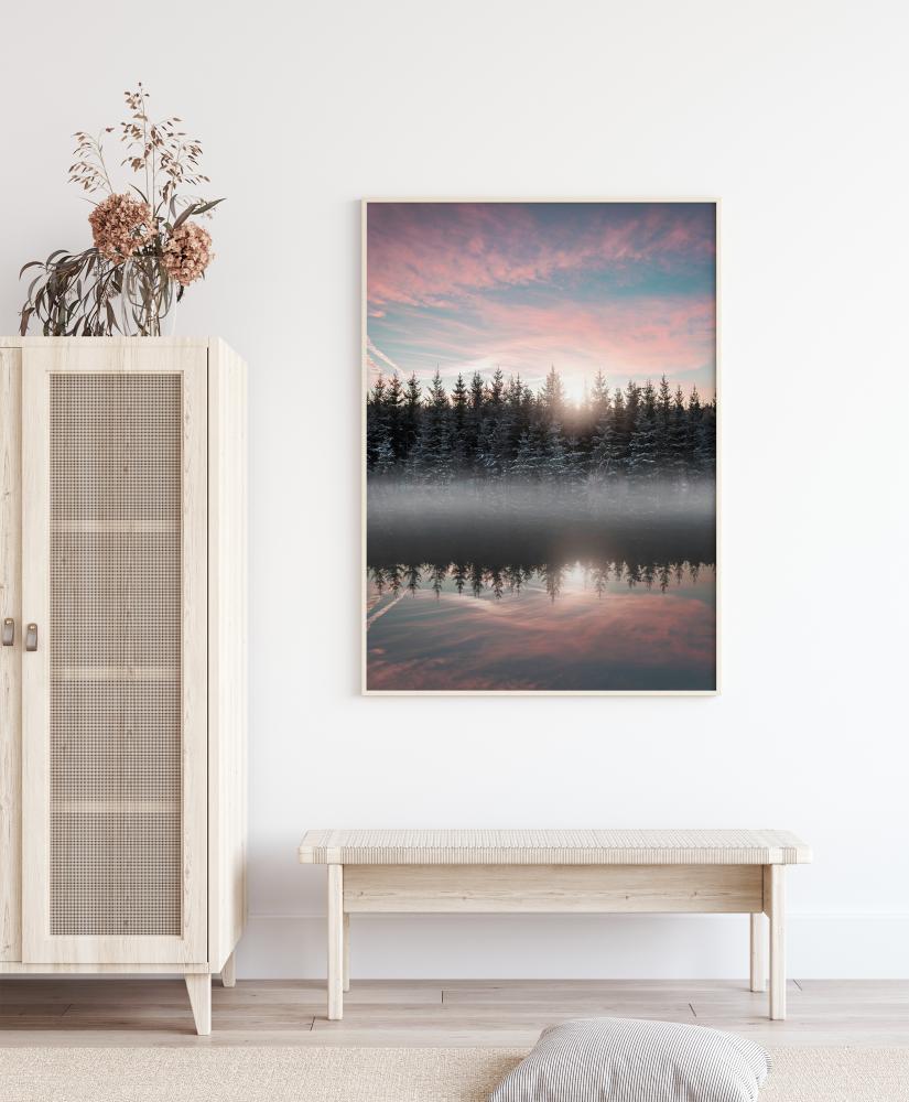 Small Lake In The Forest Plakat