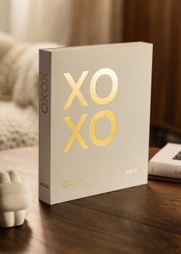 KAILA XOXO Creme - Coffee Table Photo Album (60 Sorte Sider / 30 Blade)