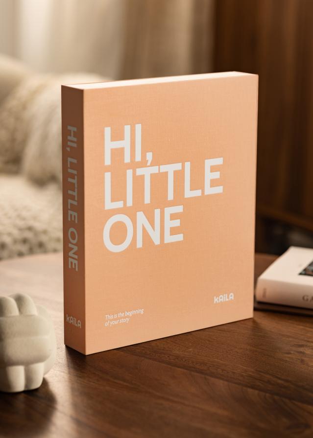 KAILA HI LITTLE ONE Pink - Coffee Table Photo Album (60 Sorte Sider / 30 Blade)