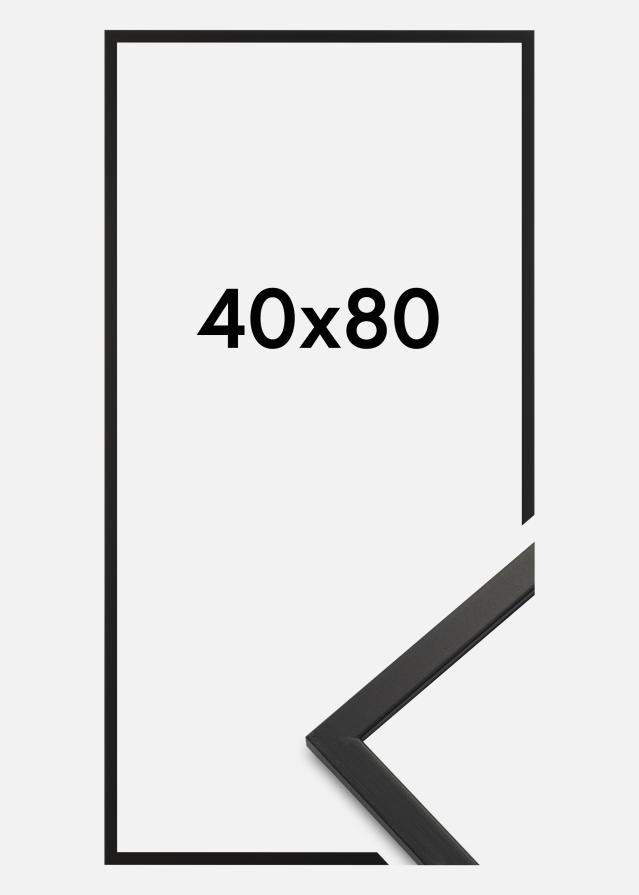 Ramme Edsbyn Akrylglas Sort 40x80 cm