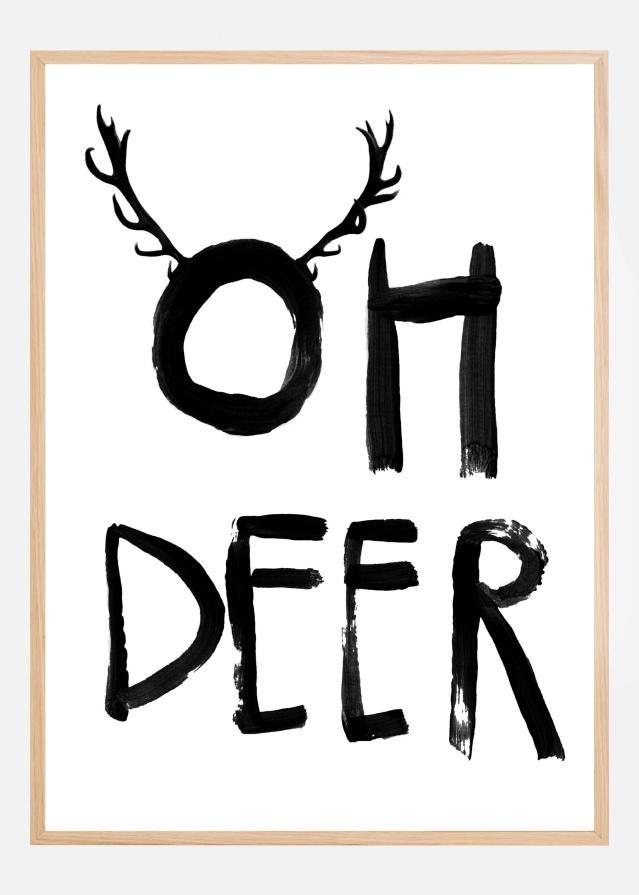 Oh Deer Plakat